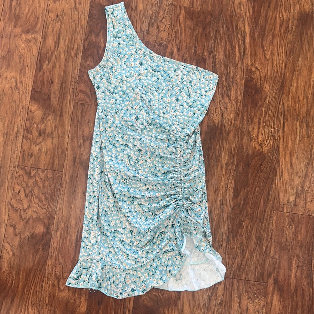 Shein floral mini dress